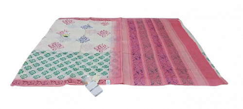 SALEM BLOCK PRINT COTTON SAREES